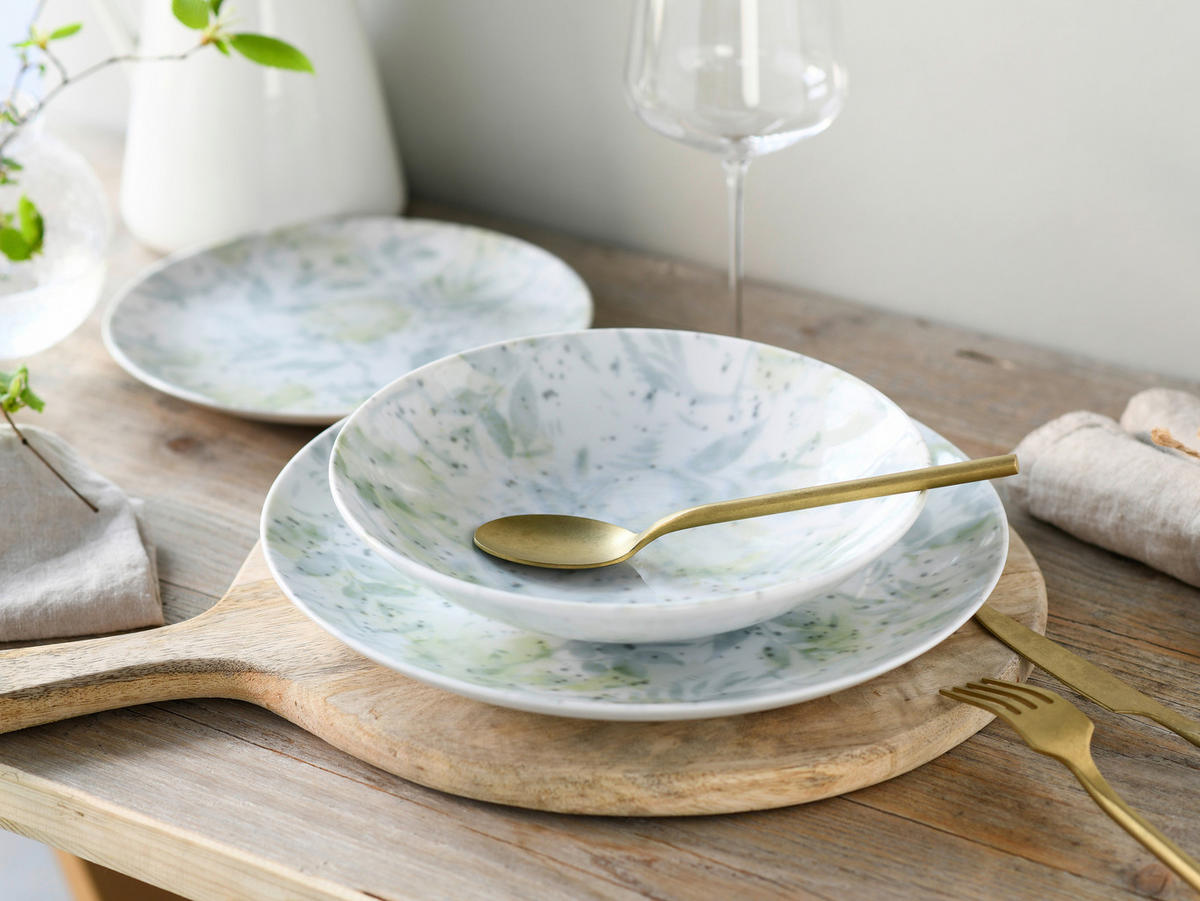 JEDÁLENSKÝ SERVIS, porcelán - viacfarebná, Basics, keramika - Creatable