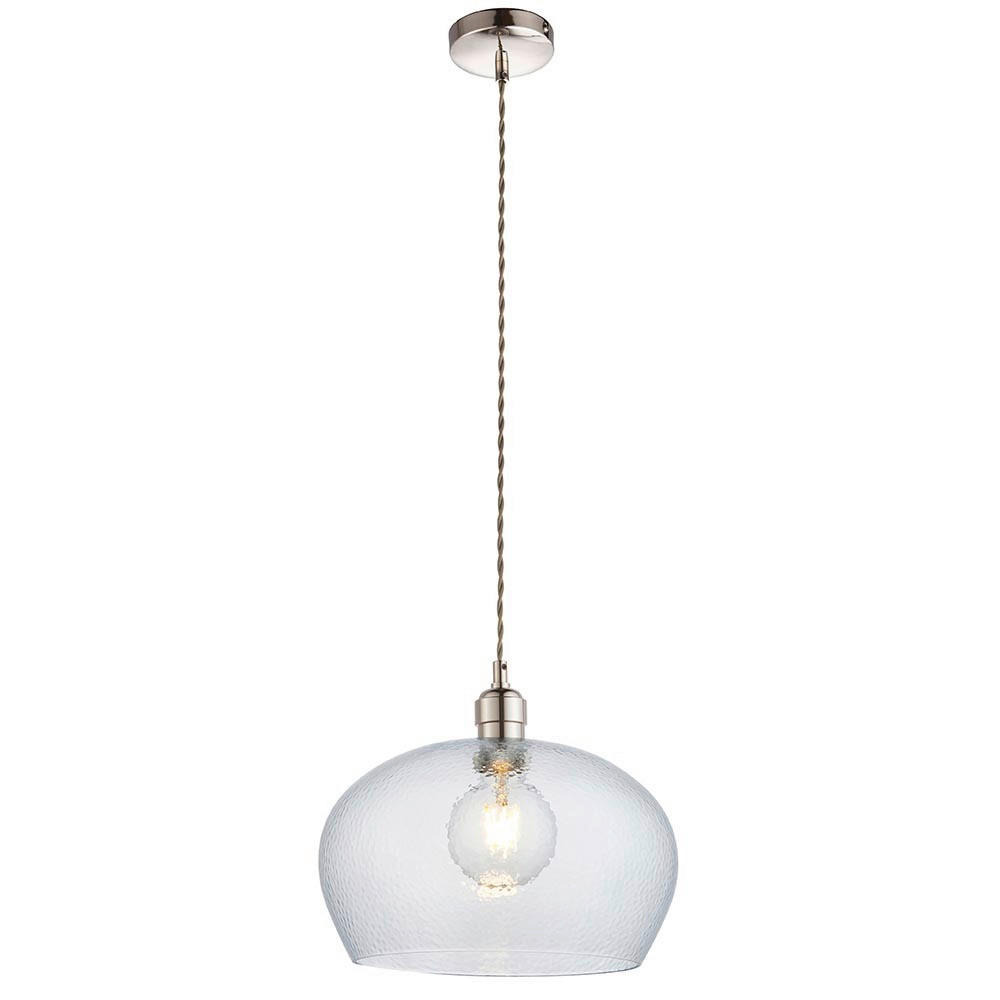 HÄNGELEUCHTE 31/41-151 cm  - Transparent, Basics, Glas (31/41-151cm) - ENDON