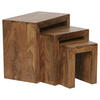 SET STOLIĆA boje Sheeshama  drvo   - boje Sheeshama, Design, drvo (50/30/45cm) - MID.YOU