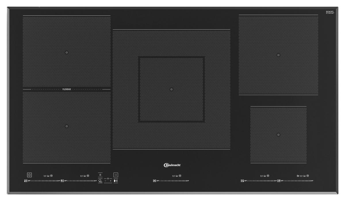 INDUKTIONSKOCHFELD BT 1090 BA  - Schwarz, Basics, Glas (90/5/51cm) - Bauknecht