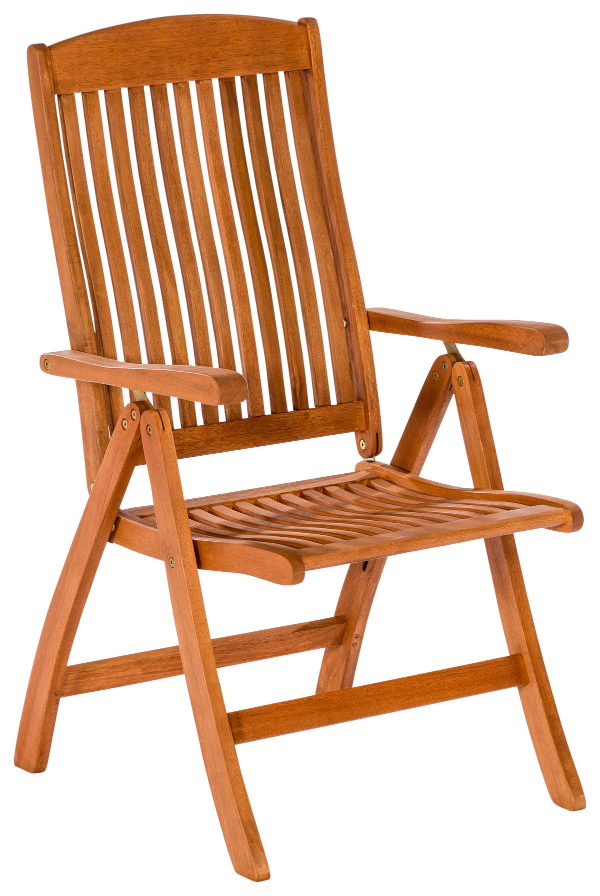 GARTENKLAPPSESSEL in Holz  - Naturfarben, KONVENTIONELL, Holz (58/110/67cm) - Gardenson