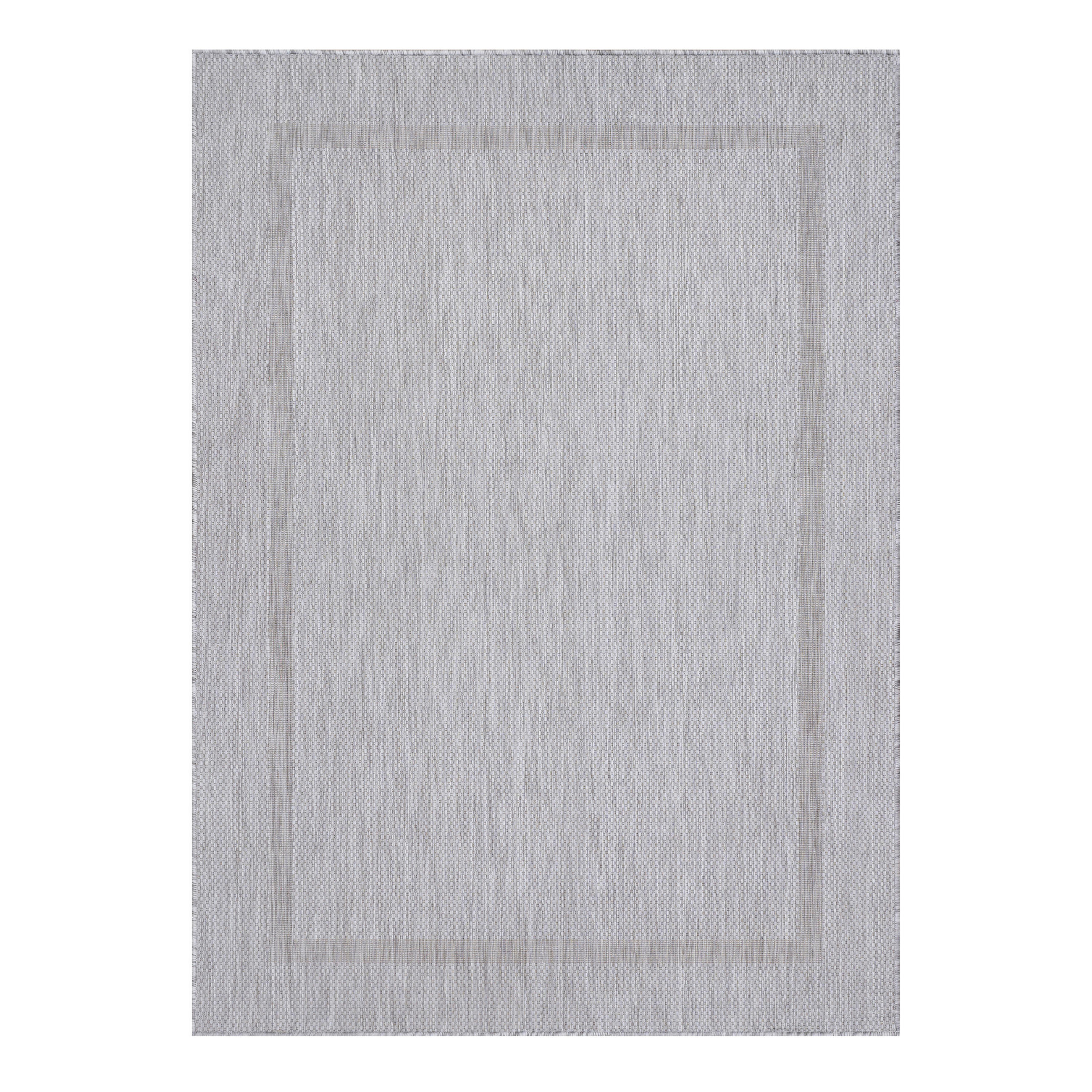 FLACHWEBETEPPICH 280/370 cm Relax Silberfarben  - Silberfarben, Basics, Textil (280/370cm) - Novel
