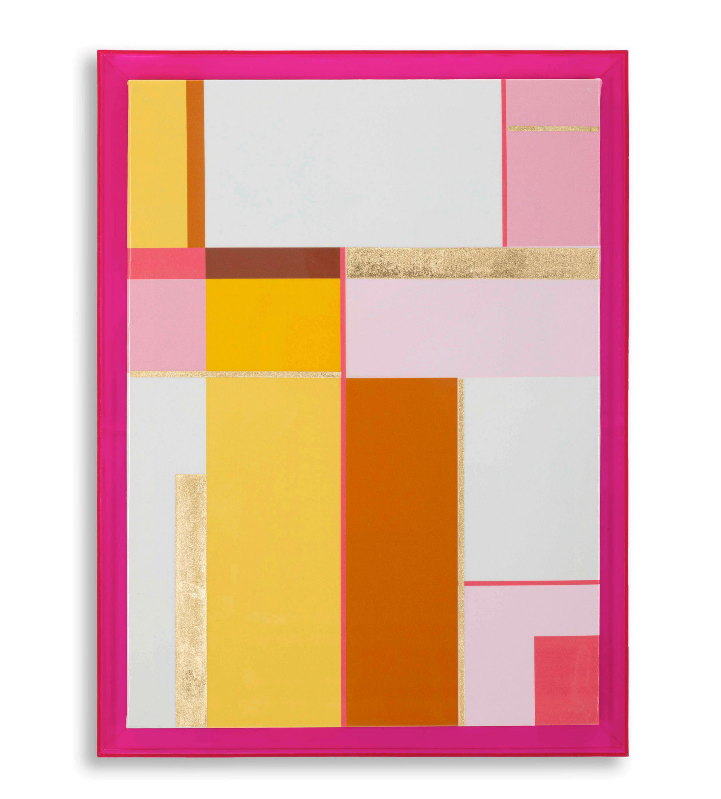 LEINWANDBILD  - Magenta, Basics, Holz/Kunststoff (60/80/3.3cm)