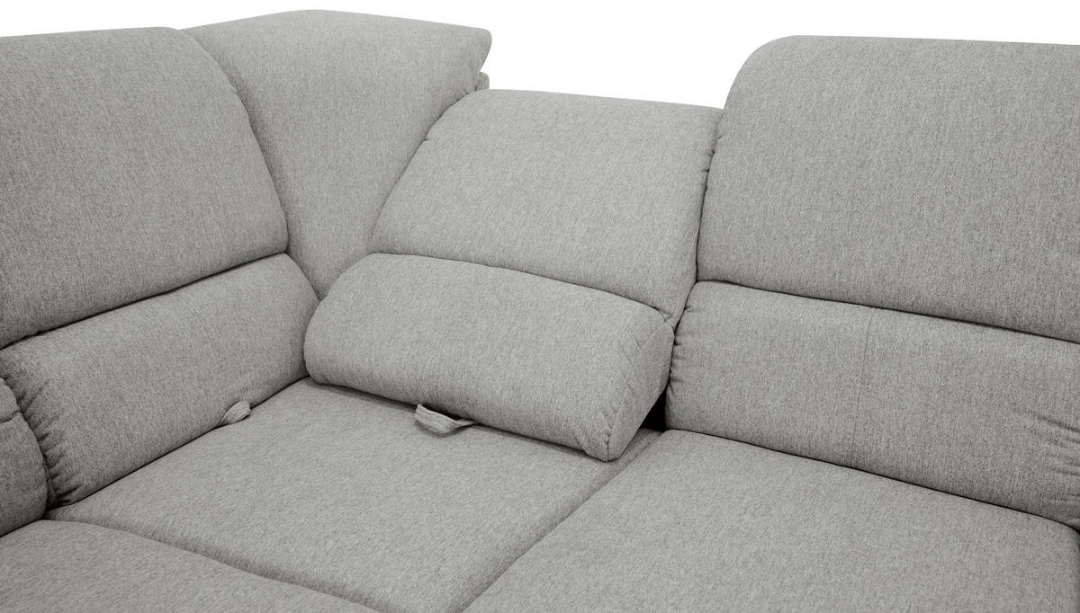 ECKSOFA in Grau  - Grau, Design (219/270cm) - Livetastic