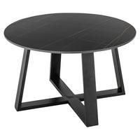 KLUB STOČIĆ  crna  - crna, Konvencionalno, metal/keramika (80/80/45cm) - Modante