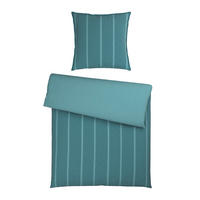 WENDEBETTWÄSCHE Renforcé 155/220 cm  - Petrol, Textil (155/220cm) - Bio:Vio