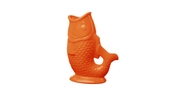 VASE 24.9 cm  - Orange, Design, Keramik (18,4/24,9/9cm) - Ambia Home