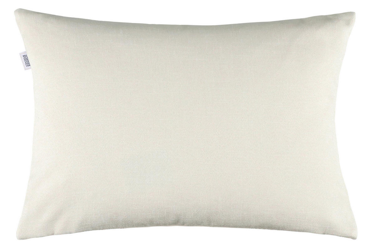 ZIERKISSEN  58/38 cm   - Creme/Weiß, Basics, Textil (58/38cm) - Schöner Wohnen