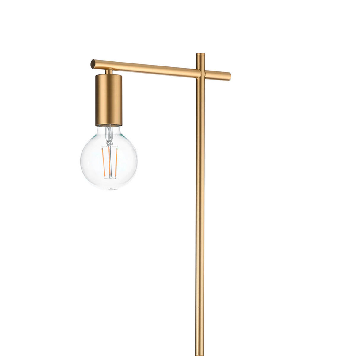 STEHLEUCHTE 35/15/150 cm    - Bernsteinfarben/Sahara, KONVENTIONELL, Kunststoff/Metall (35/15/150cm)