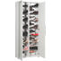 SCHUHSCHRANK Weiß - Alufarben/Weiß, Design, Glas/Metall (80/197/34cm) SCHUHSCHRANK Weiß - Alufarben/Weiß, Design, Glas/Metall (80/197/34cm)