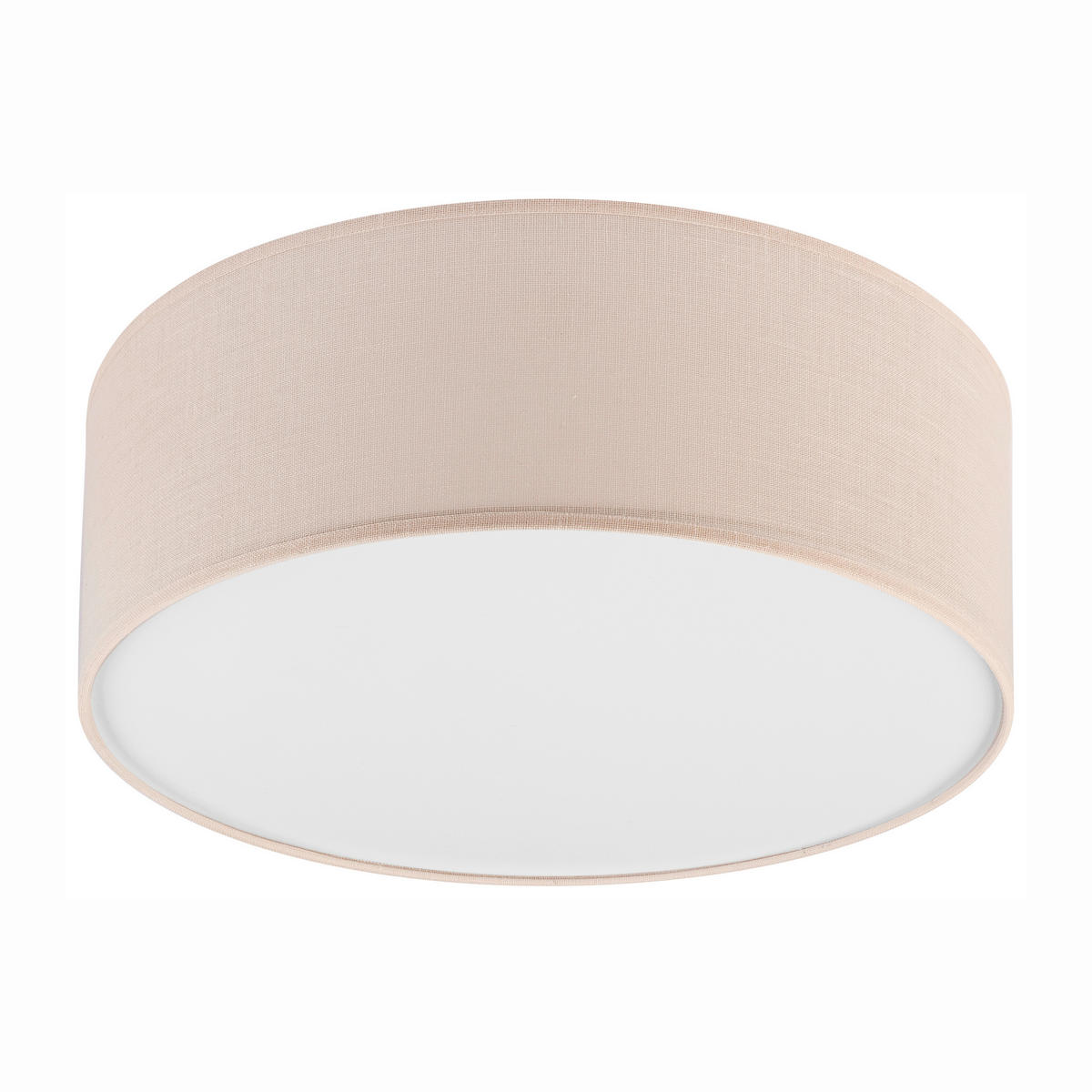 DECKENLEUCHTE Vivian 13/35 cm   - Creme, KONVENTIONELL, Textil (13/35cm)