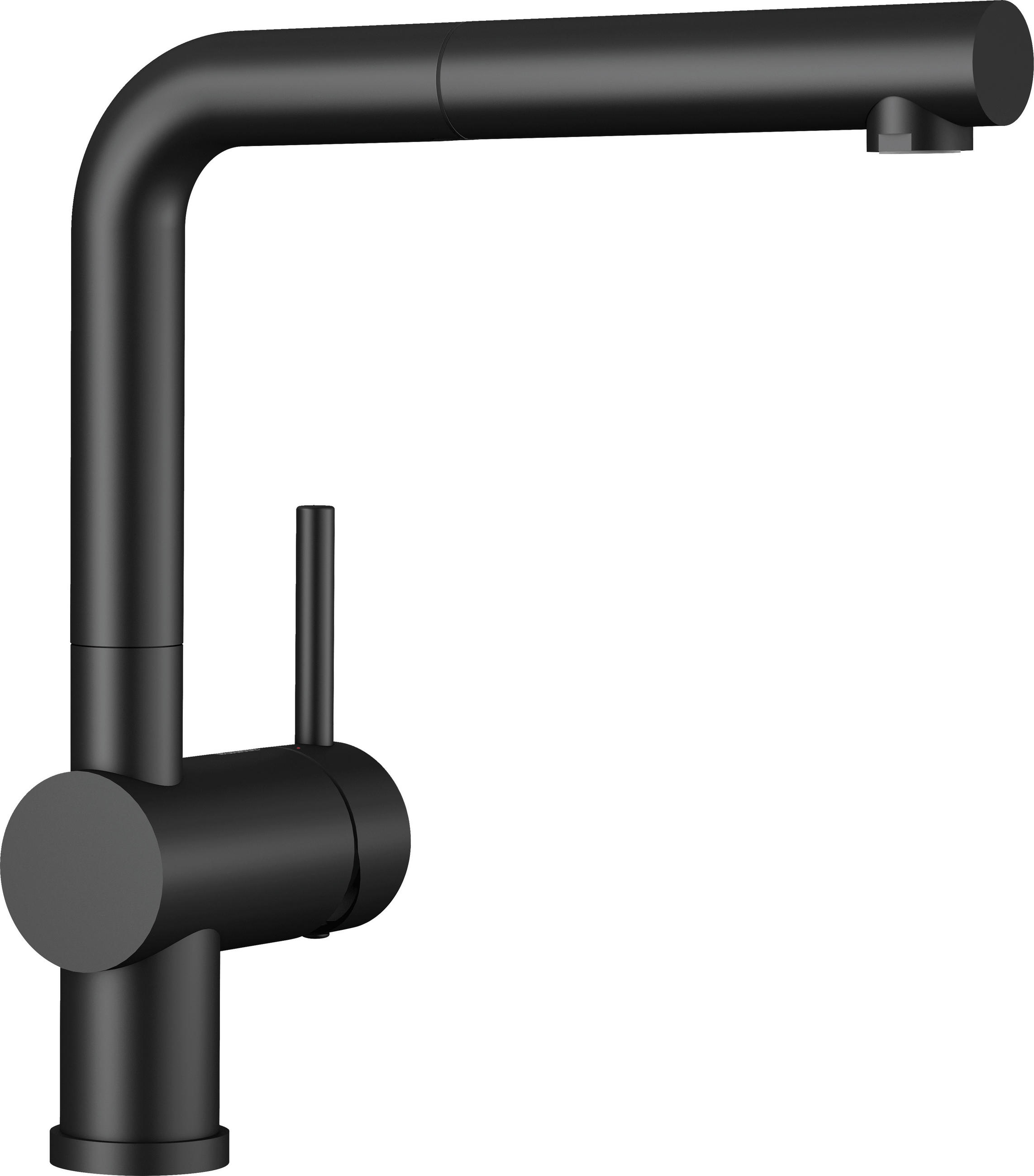 KÜCHENARMATUR - Schwarz, Basics, Metall (11/28,4/26,6cm) - Blanco
