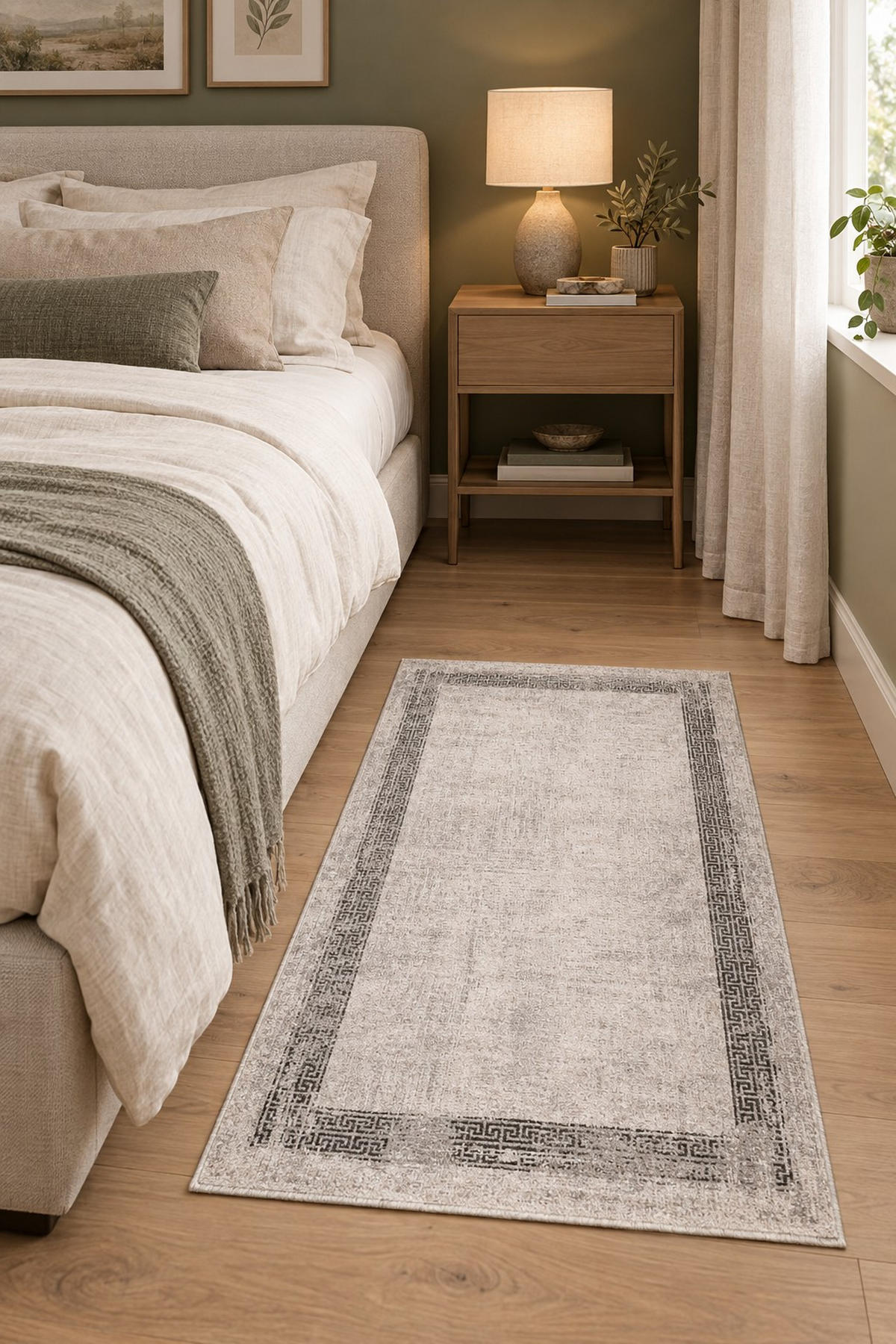 TKANA PREPROGA      120/170 cm    tkano  srebrne barve  - srebrne barve, Basics, tekstil (120/170cm) - Batucci