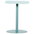 BEISTELLTISCH 40/40/50 cm Mintgrün organisch  - Mintgrün, Design, Metall (40/40/50cm) - Landscape