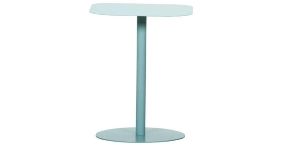 BEISTELLTISCH 40/40/50 cm Mintgrün organisch  - Mintgrün, Design, Metall (40/40/50cm) - Landscape
