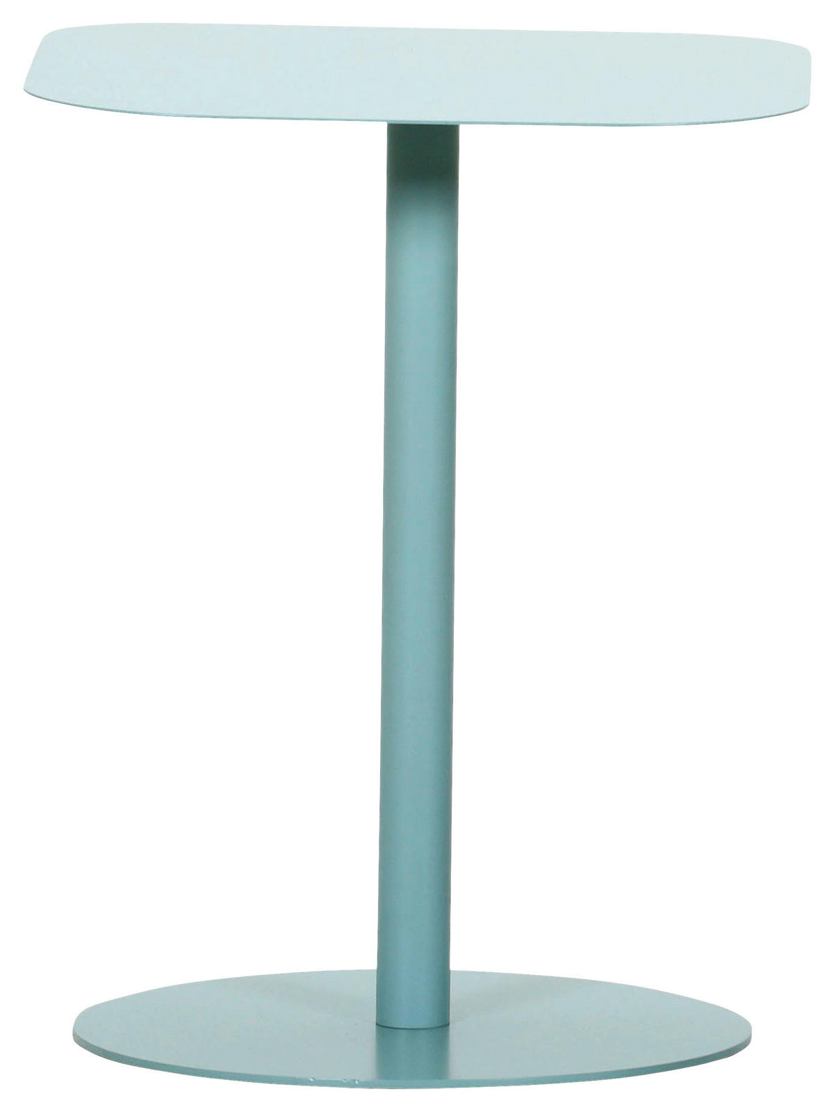 BEISTELLTISCH 40/40/50 cm Mintgrün organisch  - Mintgrün, Design, Metall (40/40/50cm) - Landscape