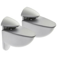 SUPORT DE PERETE - alb, Konventionell, plastic/metal (8,5/8/3.5cm) - Xora