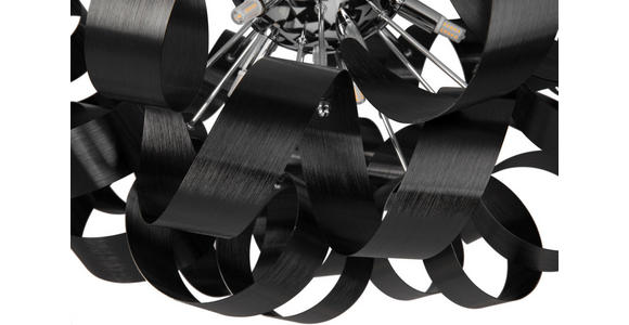 DECKENLEUCHTE 3 W 70/40 cm - Schwarz, Design, Metall (70/40cm) - Ambiente