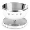 ELEKTRISCHE KÜCHENWAAGE Collection  - Weiss, Trend, Kunststoff (20.5/15.0/20.5cm) - SMEG