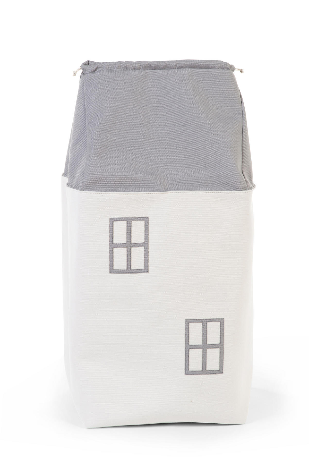 Spielzeugtasche Haus tOYPHOW  - Creme/Grau, Basics, Textil (32/73/32cm) - Childhome