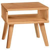 NACHTSCHRANK 48/38/42 cm Buche massiv  - Buchefarben, Design, Holz (48/38/42cm) - Hasena