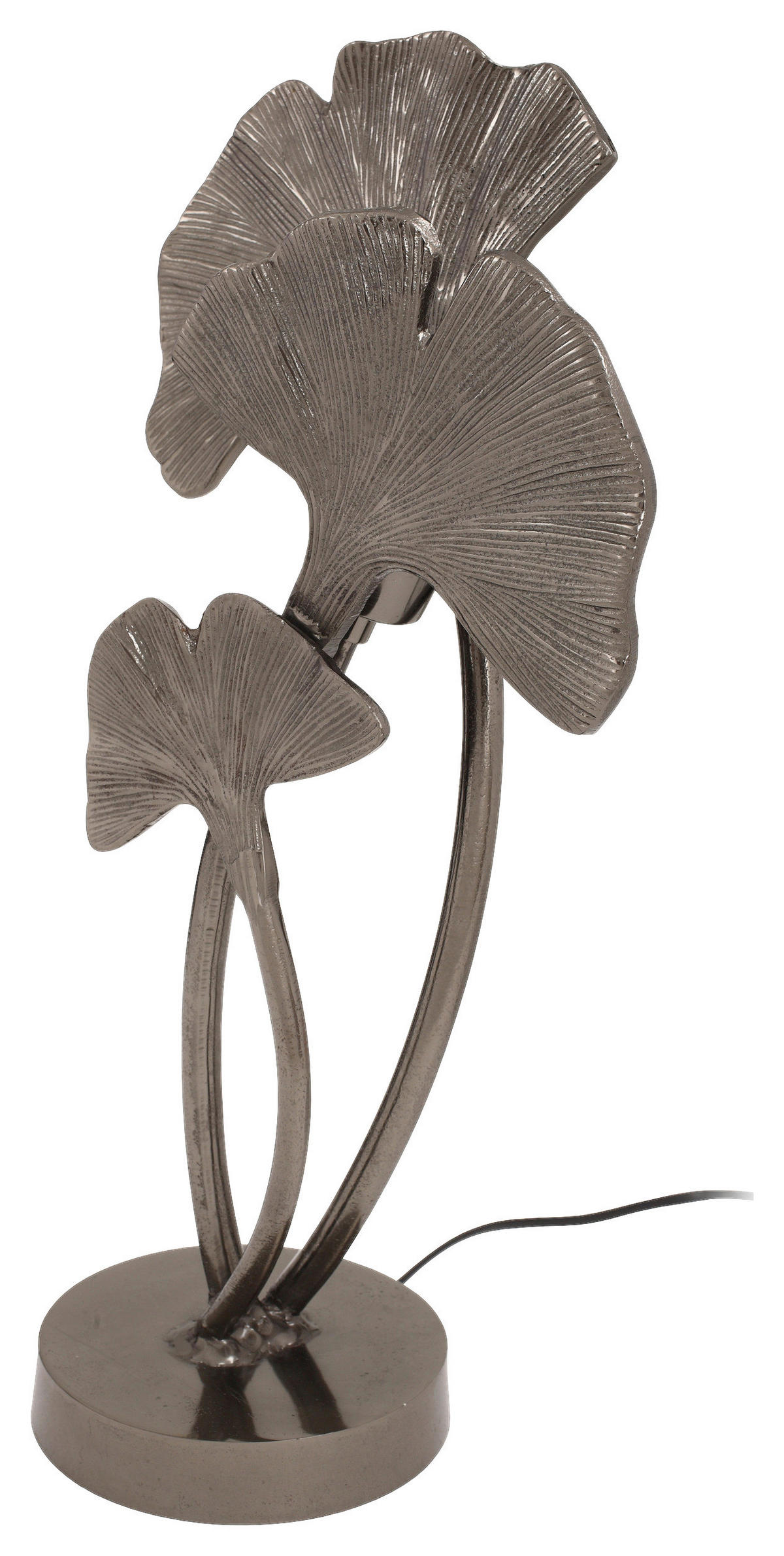 TISCHLEUCHTE 16/28/52 cm   - Schwarz, Trend, Kunststoff/Metall (16/28/52cm) - Kayoom