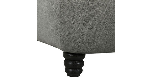 XXL-SESSEL Flachgewebe Grau, Olivgrün - Schwarz/Olivgrün, KONVENTIONELL, Holz/Textil (125/100/140cm) - Carryhome