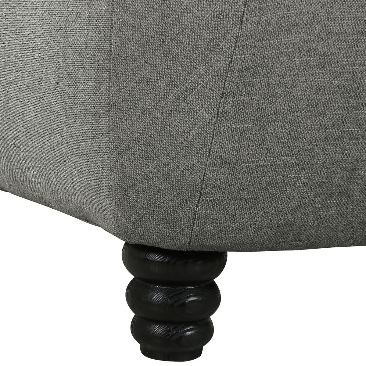 XXL-SESSEL in Flachgewebe Olivgrün, Grau  - Schwarz/Olivgrün, Konventionell, Holz/Textil (125/100/140cm) - Carryhome