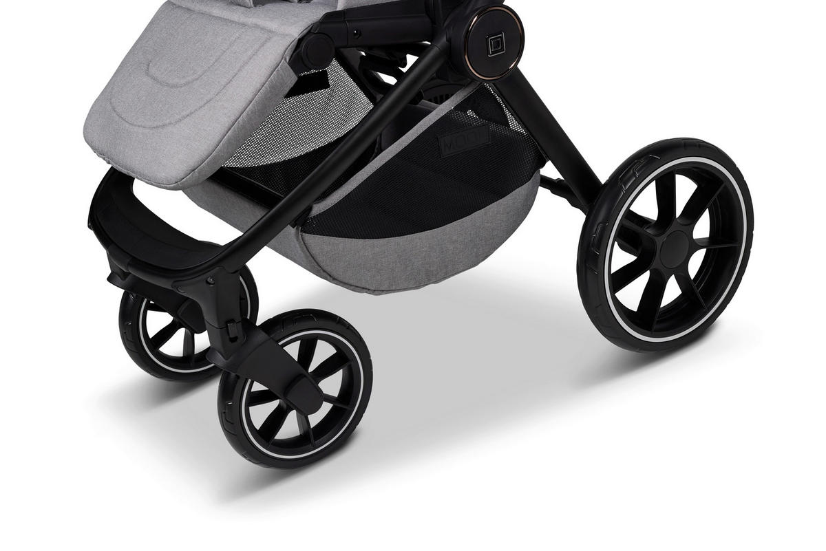 BUGGY Sport  - Schwarz/Grau, Basics, Textil (95/57/105cm) - Moon