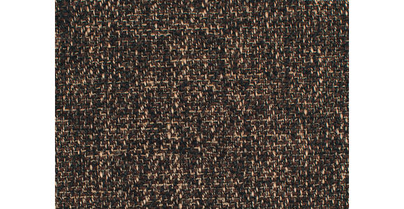 ECKSOFA in Flachgewebe Dunkelbraun  - Dunkelbraun/Schwarz, Design, Holz/Textil (314/159cm) - Dieter Knoll