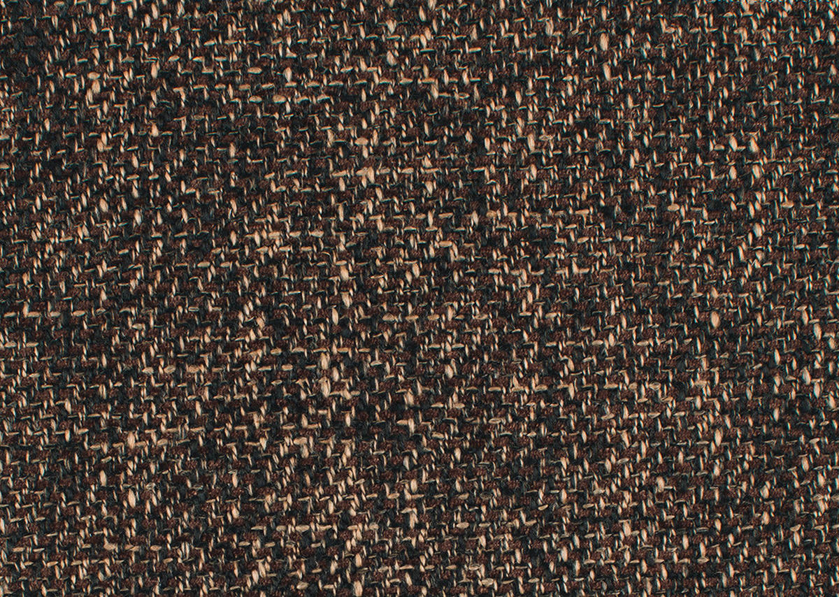 HOCKERBANK in Holz, Textil Dunkelbraun  - Dunkelbraun/Schwarz, Design, Holz/Textil (150/43/60cm) - Dieter Knoll
