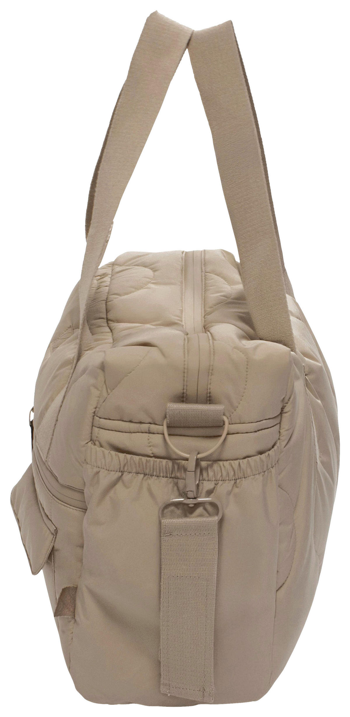 WICKELTASCHE Sydney  - Sandfarben/Braun, Basics, Textil (41/29/15cm)