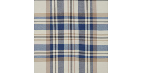 DEKOSTOFF per lfm blickdicht  - Blau, KONVENTIONELL, Textil (180cm) - Esposa