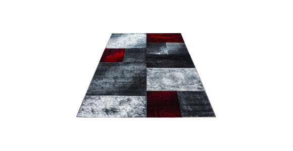 FLACHWEBETEPPICH 140/200 cm Hawaii Rot  - Rot, Design, Textil (140/200cm) - Novel