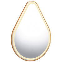 BADEZIMMERSPIEGEL 60/80/3 cm  - Goldfarben, Modern, Glas/Metall (60/80/3cm)