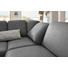 WOHNLANDSCHAFT Grau Flachgewebe - Chromfarben/Grau, Design, Textil/Metall (165/315/219cm) - Musterring WOHNLANDSCHAFT Grau Flachgewebe - Chromfarben/Grau, Design, Textil/Metall (165/315/219cm) - Musterring