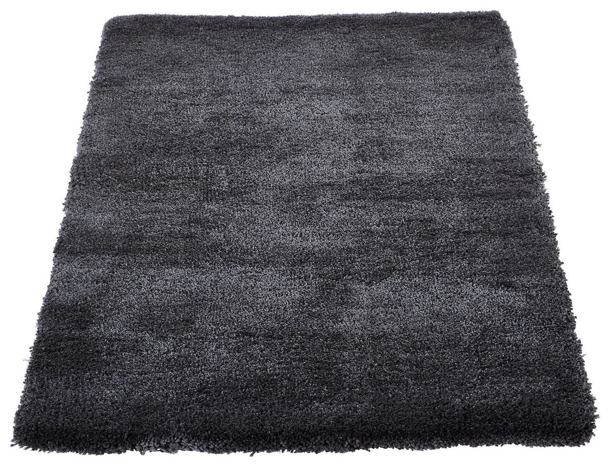 HOCHFLORTEPPICH 70/140 cm Dunkelgrau  - Dunkelgrau, Basics, Textil (70/140cm) - Esprit
