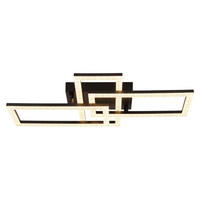 STROPNA LED-SVETILKA   //3000 K/230 V/ - črna/prozorno, Design, umetna masa (61,4/34/9,3cm) - Globo