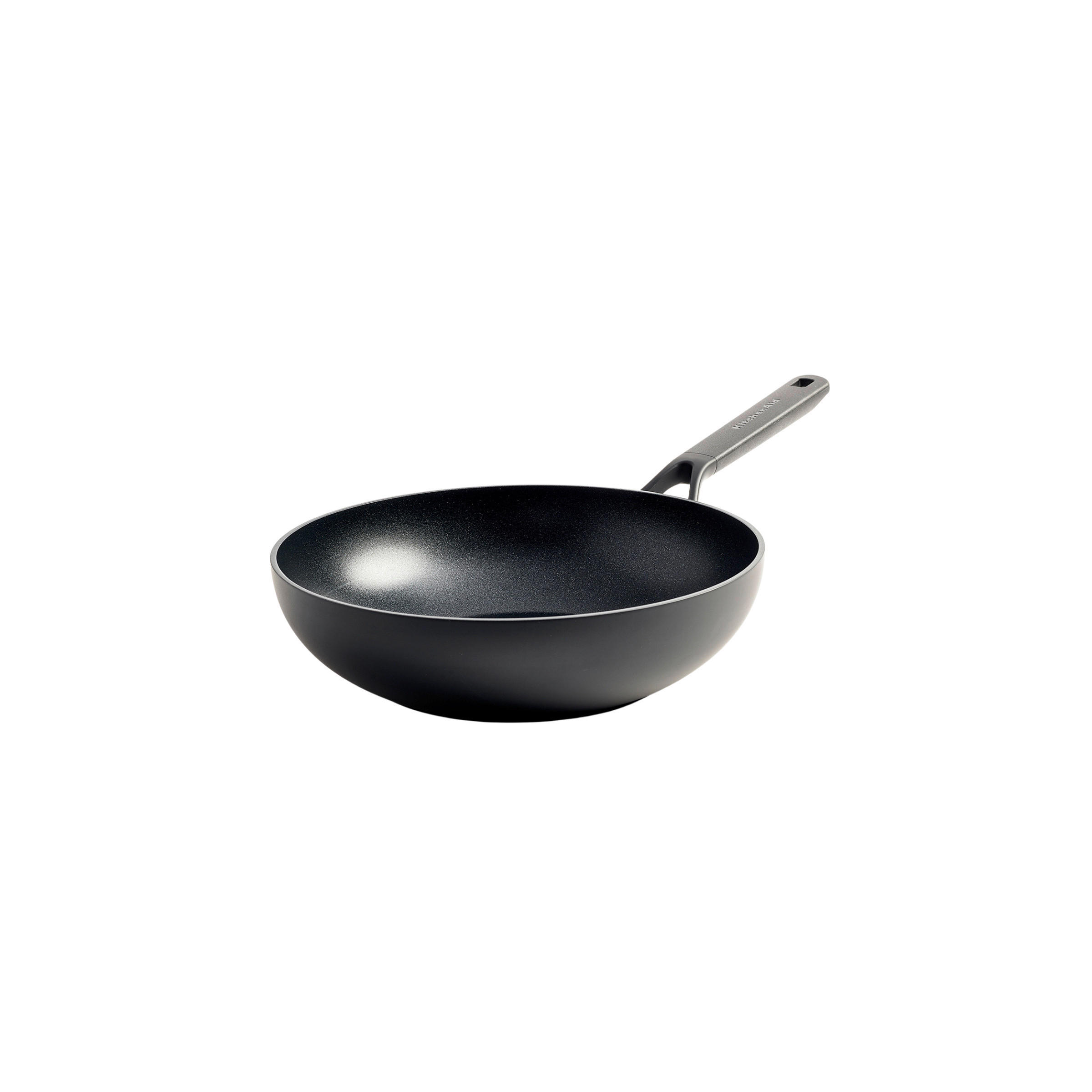 WOK Classic Forged Aluminium 28 cm  - Schwarz, Basics, Kunststoff/Metall (28cm) - KitchenAid