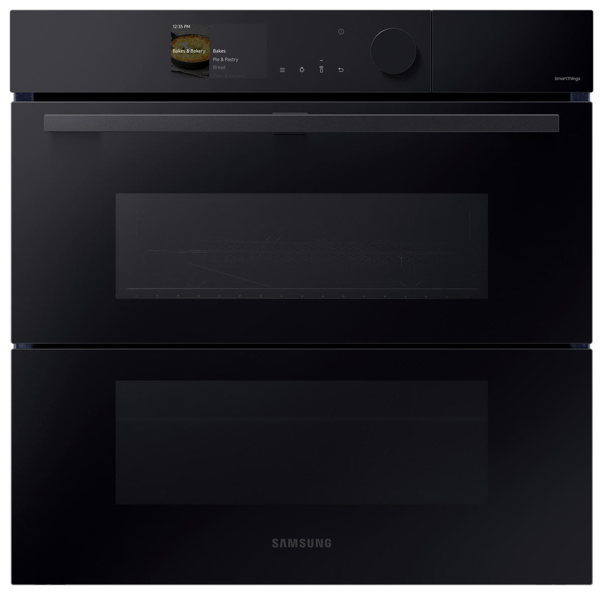 BACKOFEN NV7B6795JAK/U3  - Schwarz, Design, Glas/Metall (59,5/59,5/57,1cm) - Samsung