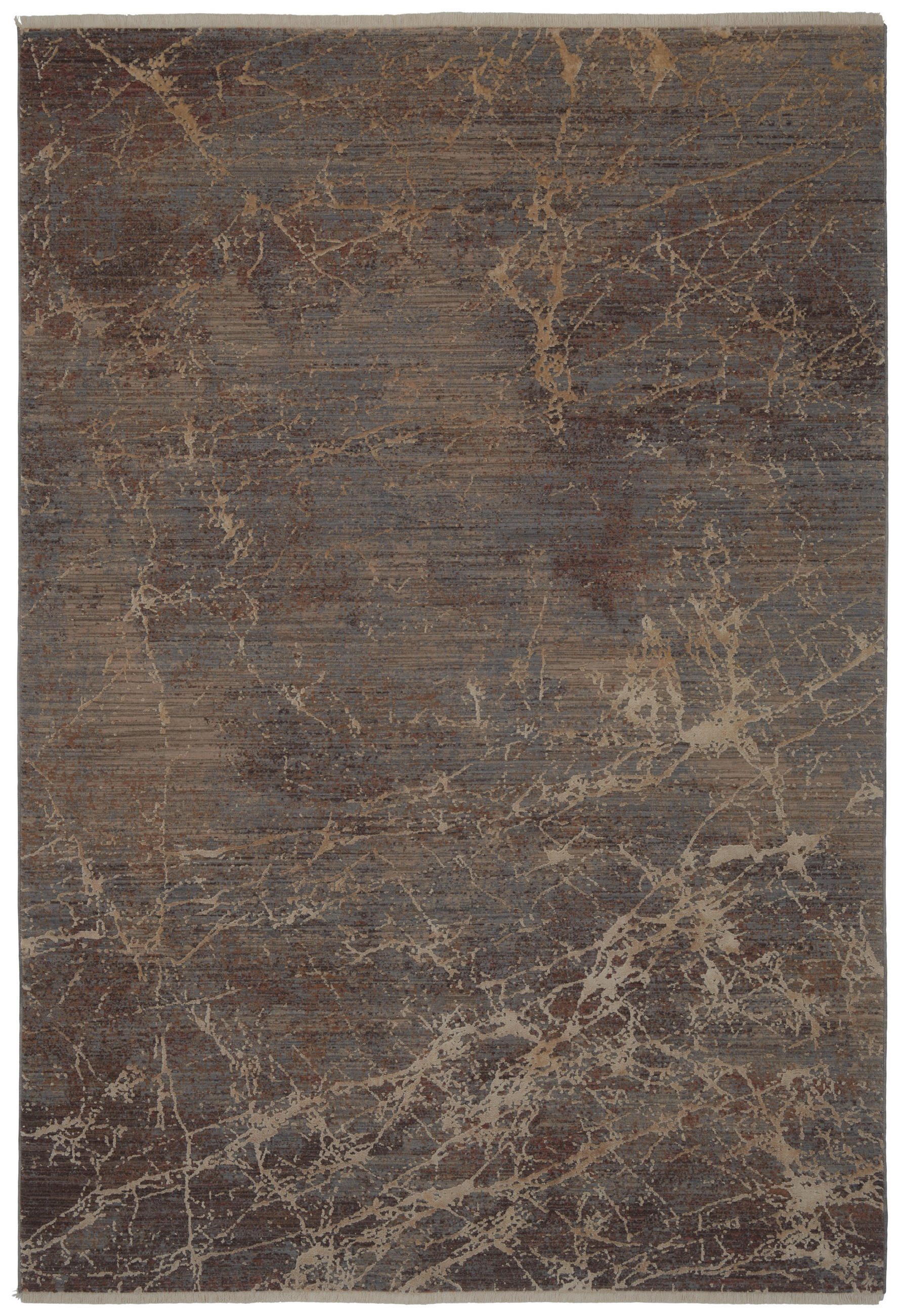 VINTAGE KOBEREC, 160/230 cm, krémová, svetlosivá - krémová/svetlosivá, Design, textil (160/230cm) - Dieter Knoll