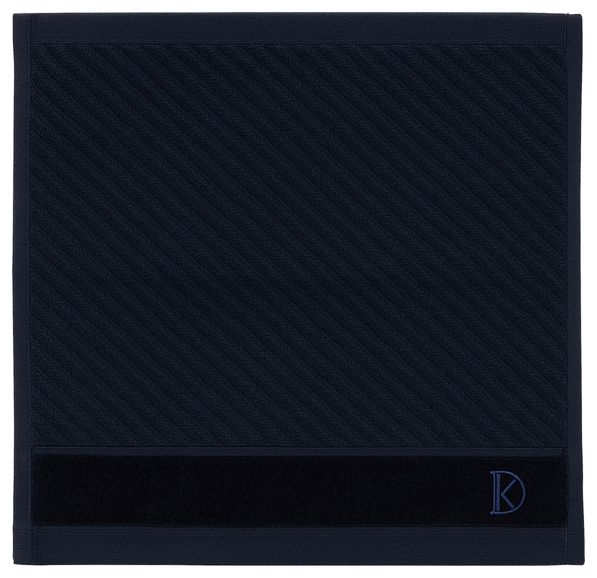 SEIFTUCH Dunkelblau 30/30 cm  - Dunkelblau, Basics, Textil (30/30cm) - Dieter Knoll