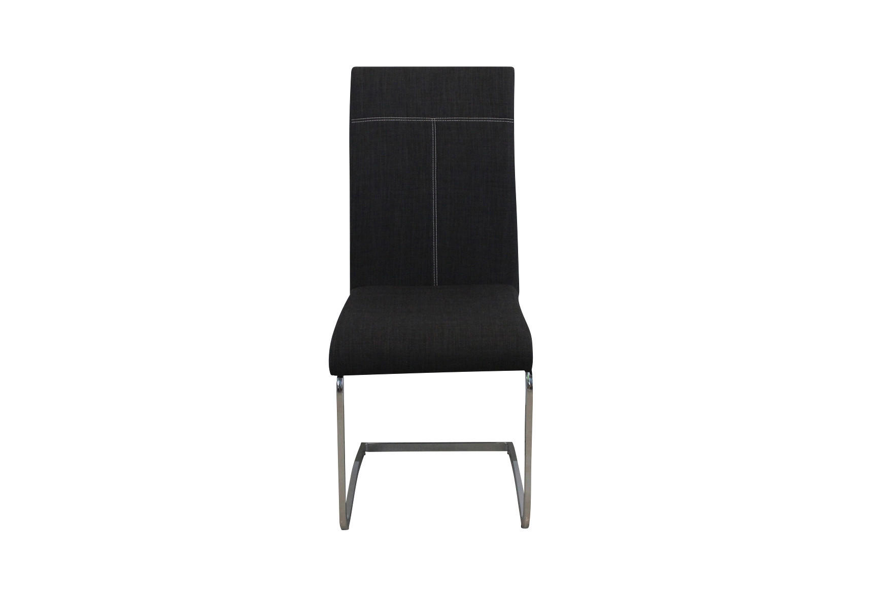 STOLICA  plava, siva       - boja hroma/siva, Dizajnerski, metal/tekstil (43/100/59cm) - Xora