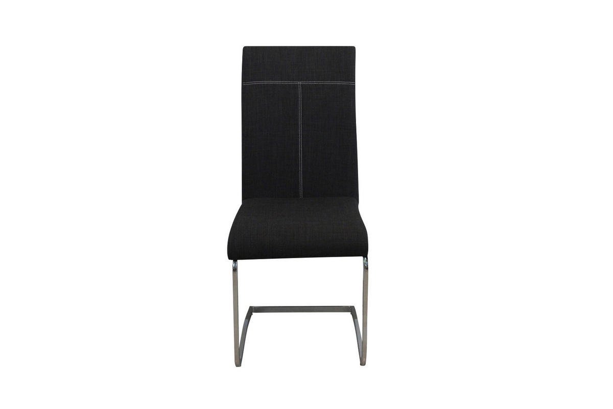 STOLICA  plava, siva  metal, tekstil      - bijela/siva, Design, metal/tekstil (43/100/59cm) - Xora