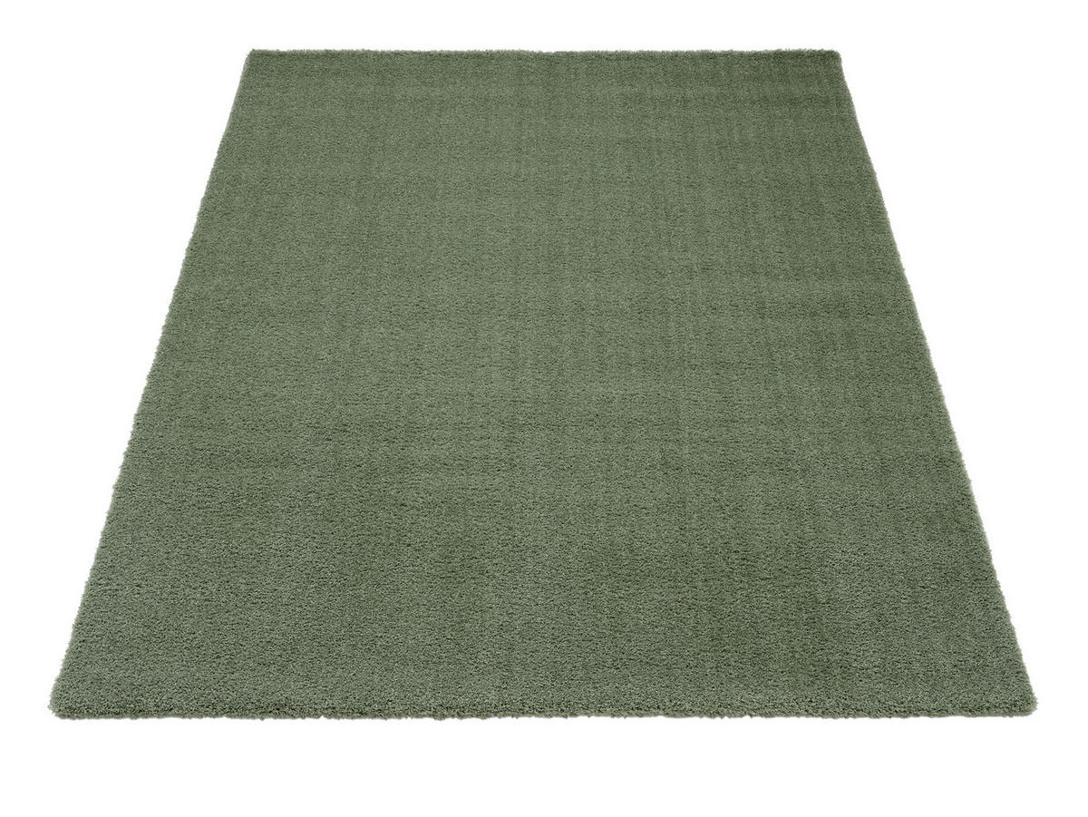 WEBTEPPICH 65/130 cm Soft Dream Olivgrün  - Olivgrün, Basics, Textil (65/130cm) - Novel