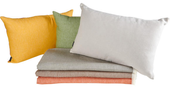 ZIERKISSEN 40/60 cm - Braun/Grün, Natur, Textil (40/60cm) - Novel