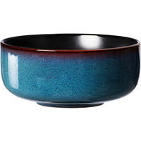 MÜSLISCHALE Bali 14,5/7 cm  - Blau/Schwarz, Trend, Keramik (14,5/7cm) - Ritzenhoff Breker