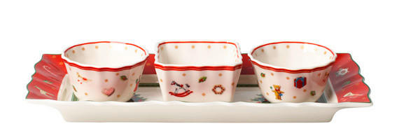 SET ČINIJICA ZA UMAK - višebojna, Dizajnerski, keramika (26/12/5cm) - Villeroy & Boch