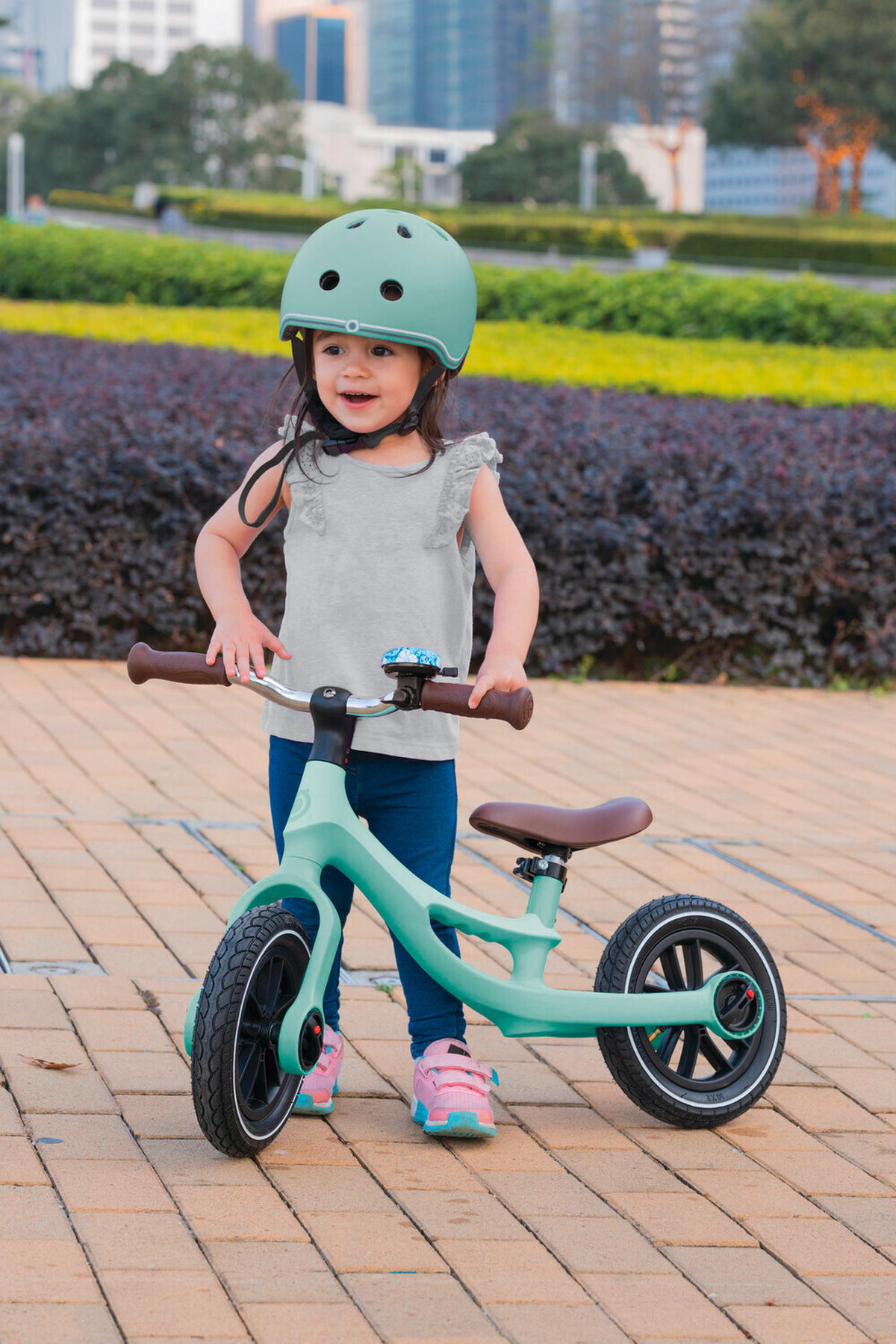 LAUFRAD GO BIKE ELITE AIR  - Mintgrün, LIFESTYLE, Kunststoff (77/42/47cm) - GLOBBER