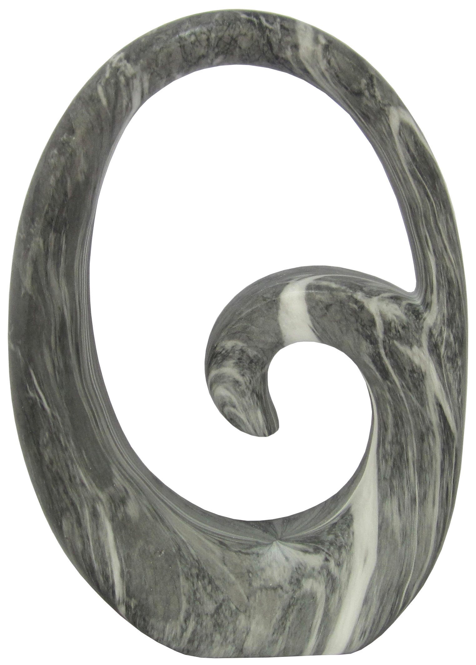 Sculptură - gri, Lifestyle, ceramică (30,5cm)